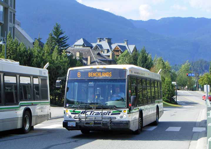 BC Transit Whistler NovaBus LFS 9318